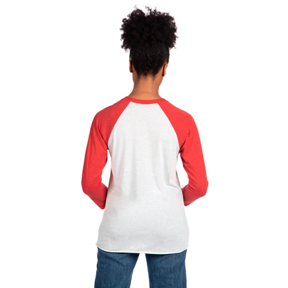 3X-Large Vintage Red/Heather White Next Level 6051 
