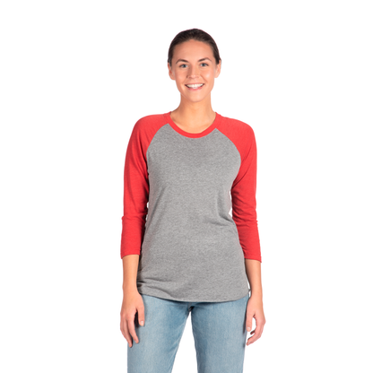 3X-Large Vintage Red/premium Heather Next Level 6051 
