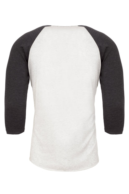 3X-Large Vintage Black/Heather White Next Level 6051 