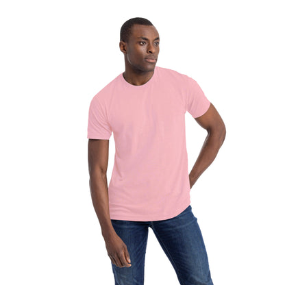 3X-Large Heather Light Pink  Next Level 6210 
