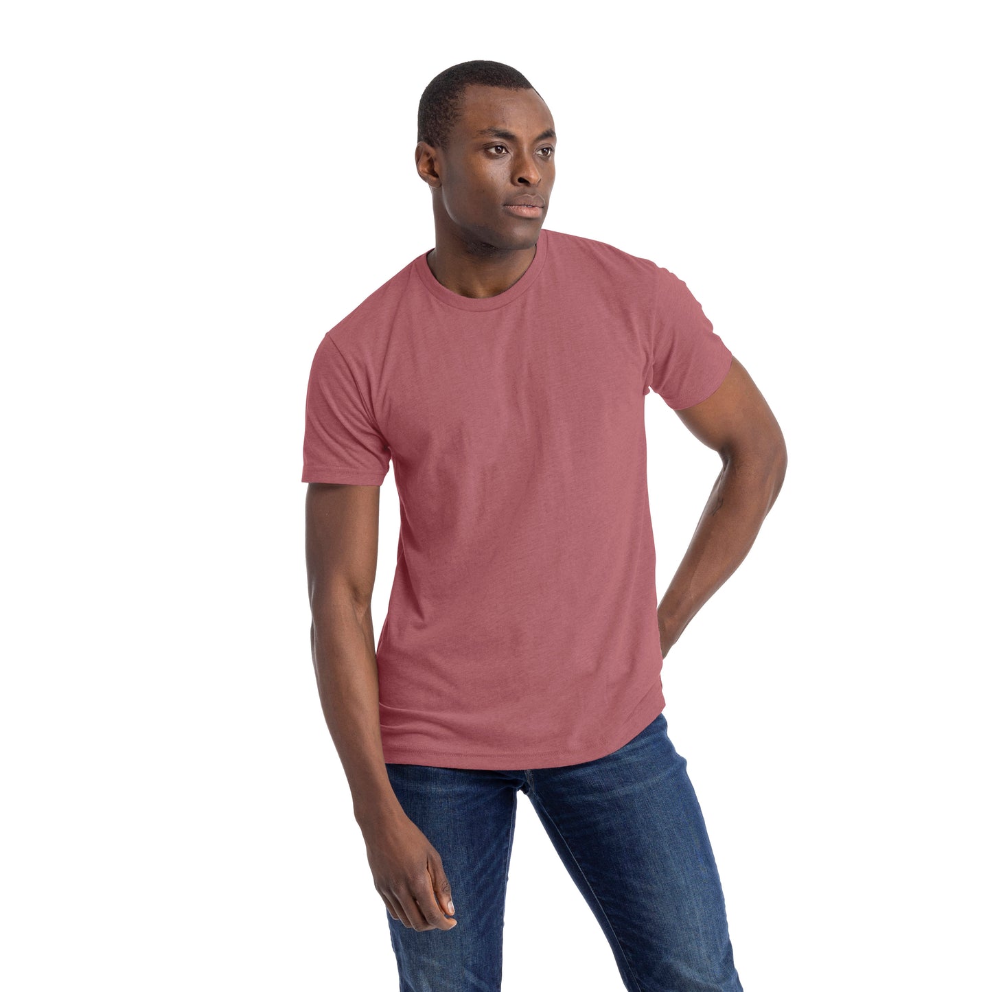 3X-Large Heather Mauve Next Level 6210 