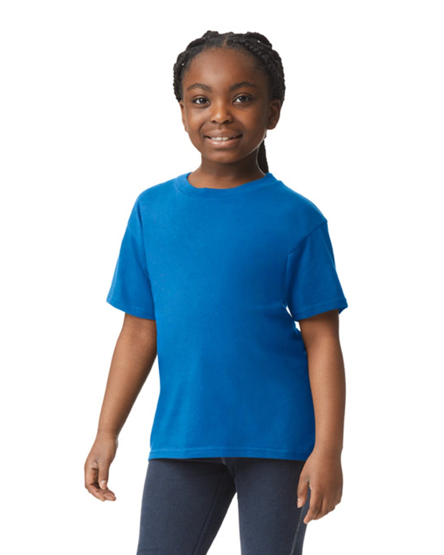 Youth Medium Royal Gildan 64000B 