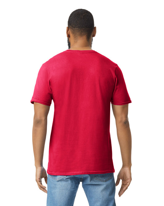 Large Red Gildan 64000 