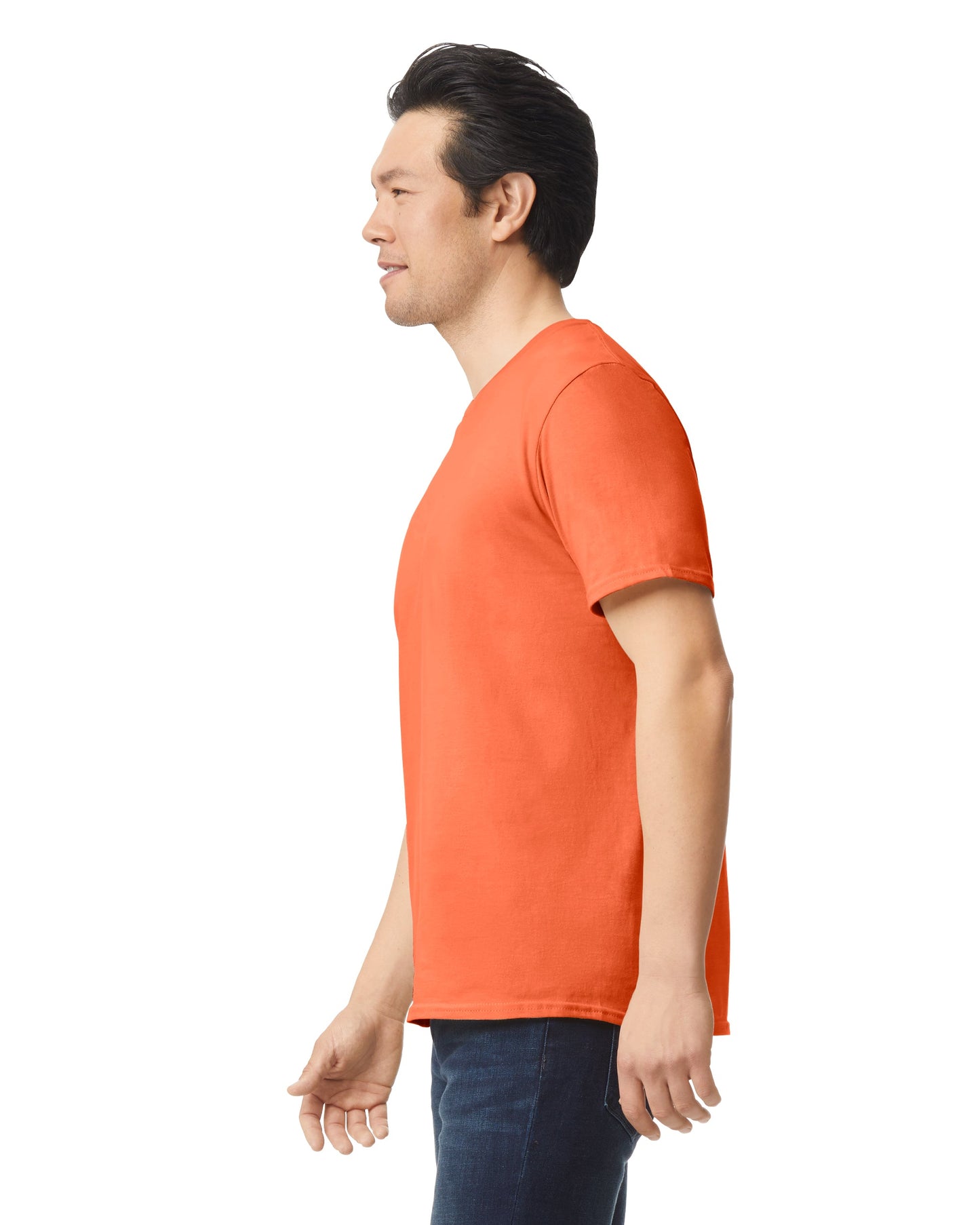 X-Large Orange Gildan 64000 