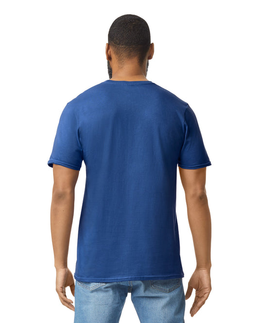 Medium Metro Blue Gildan 64000 