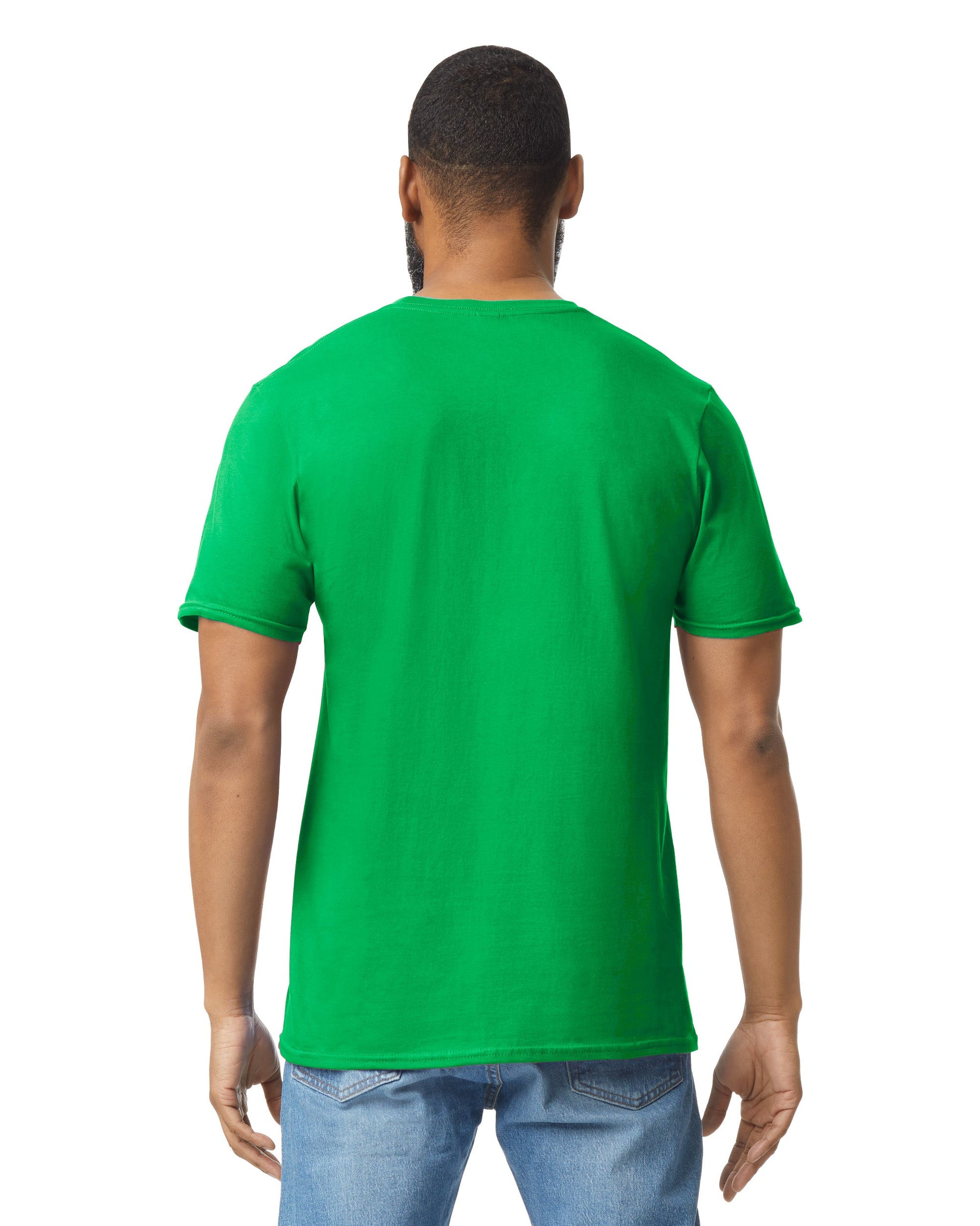 Large Irish Green Gildan 64000 
