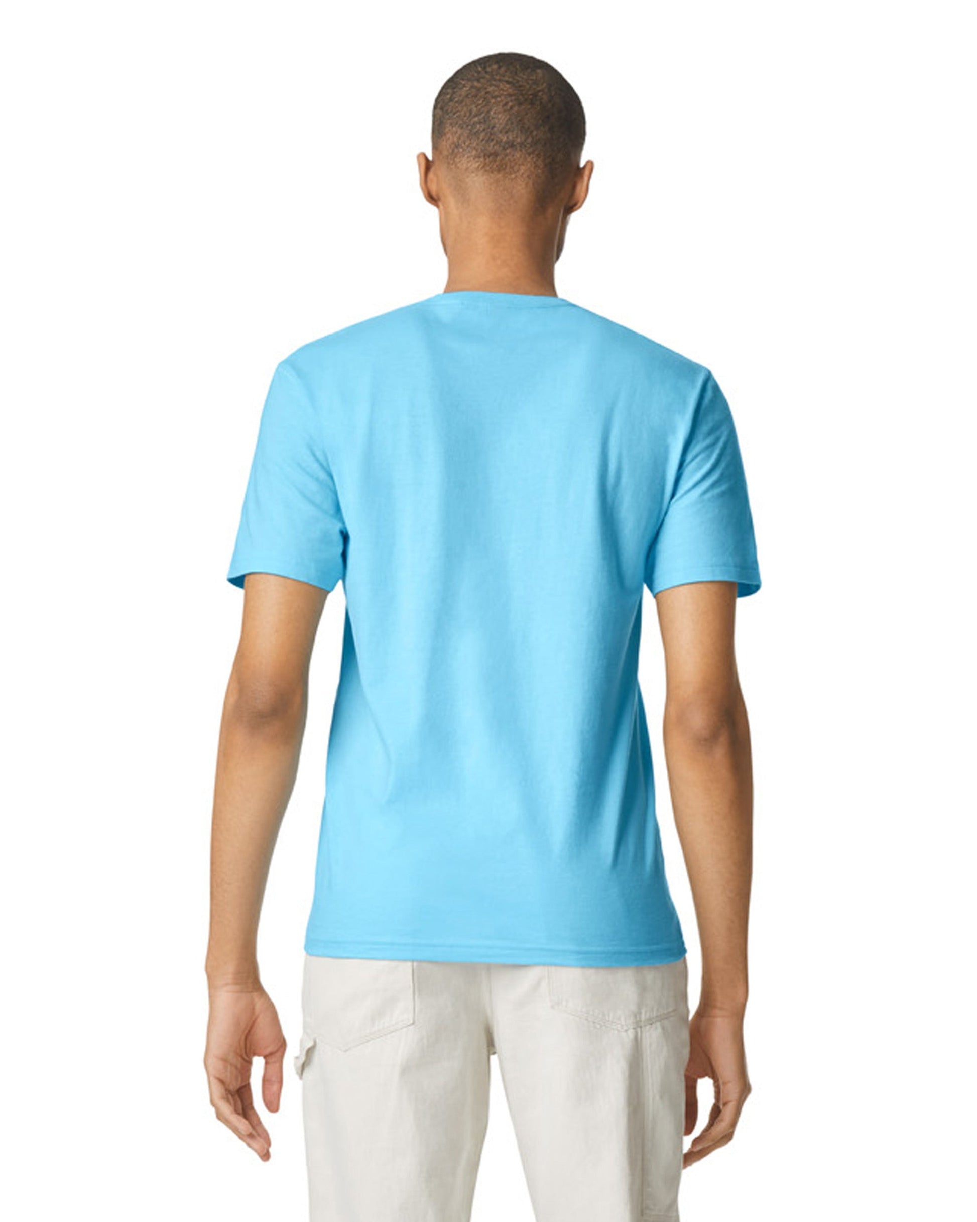 X-Large Sky Gildan 64000 