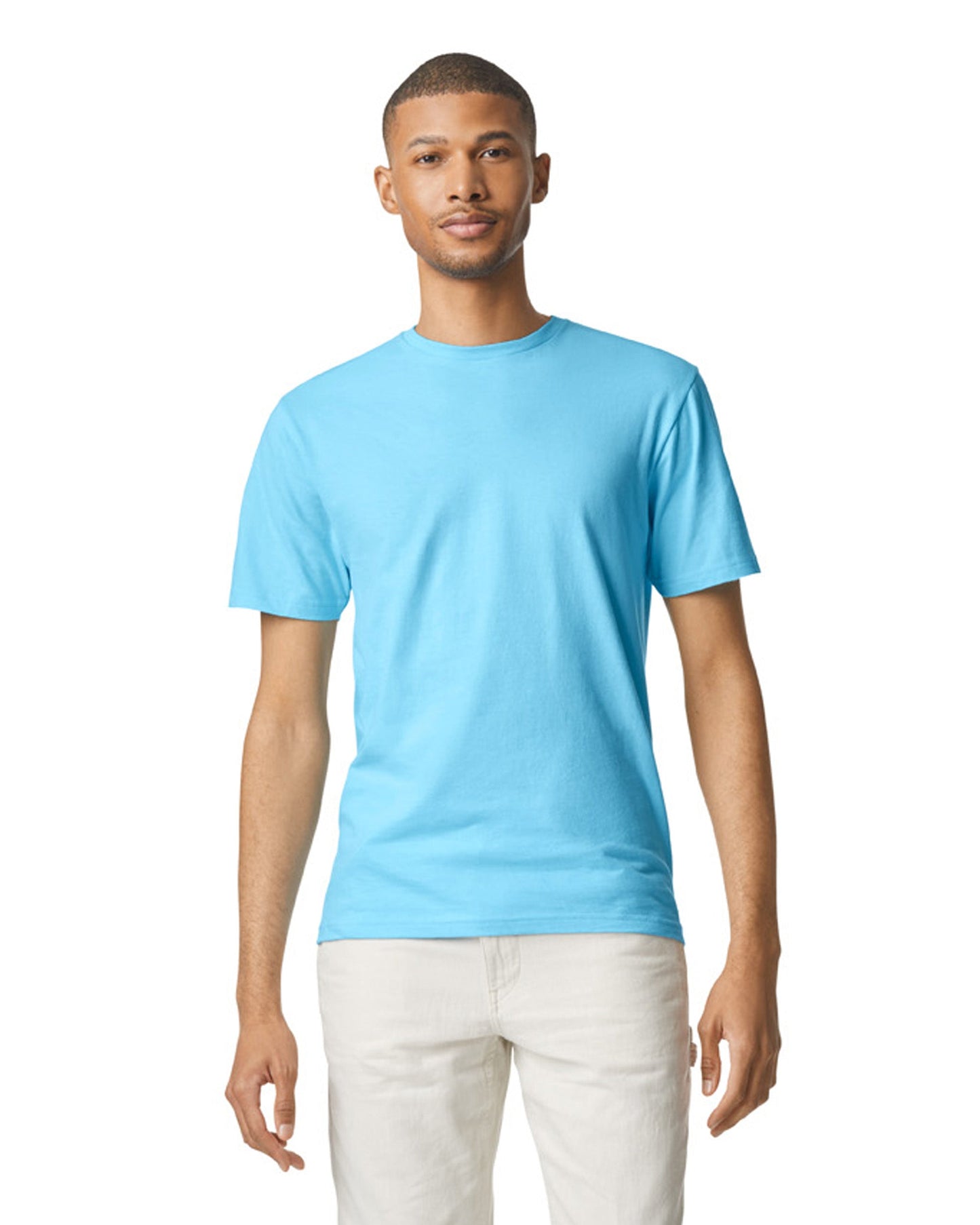 X-Large Sky Gildan 64000 