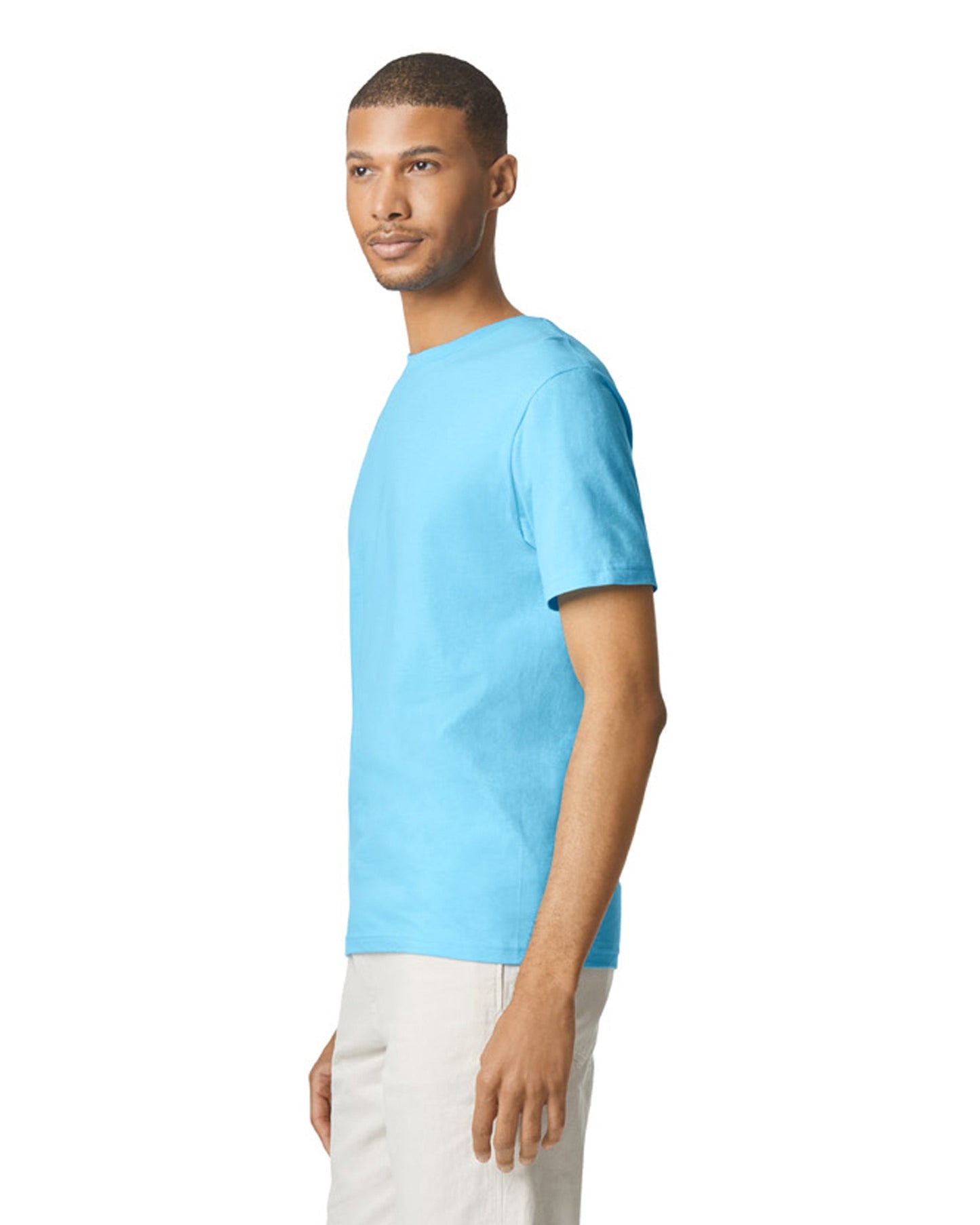 X-Large Sky Gildan 64000 
