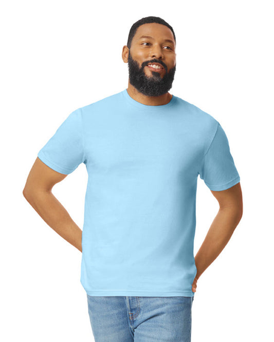 Large Light Blue Gildan 64000 