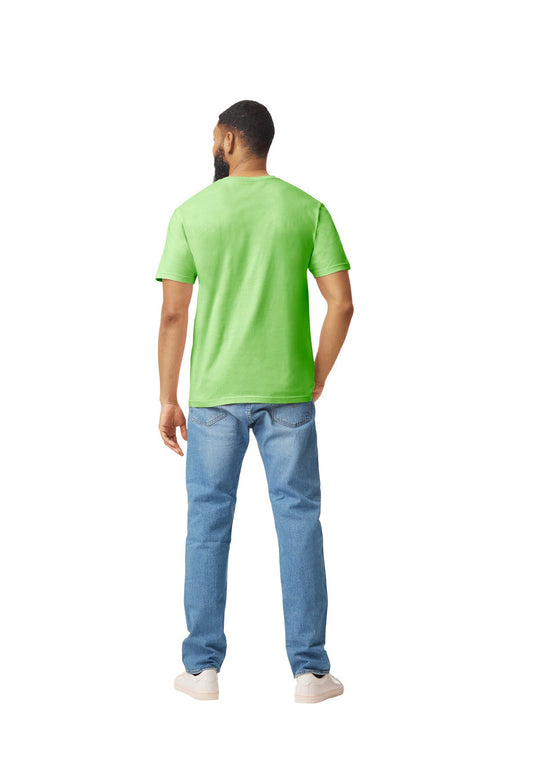 X-Large Lime Gildan 64000 