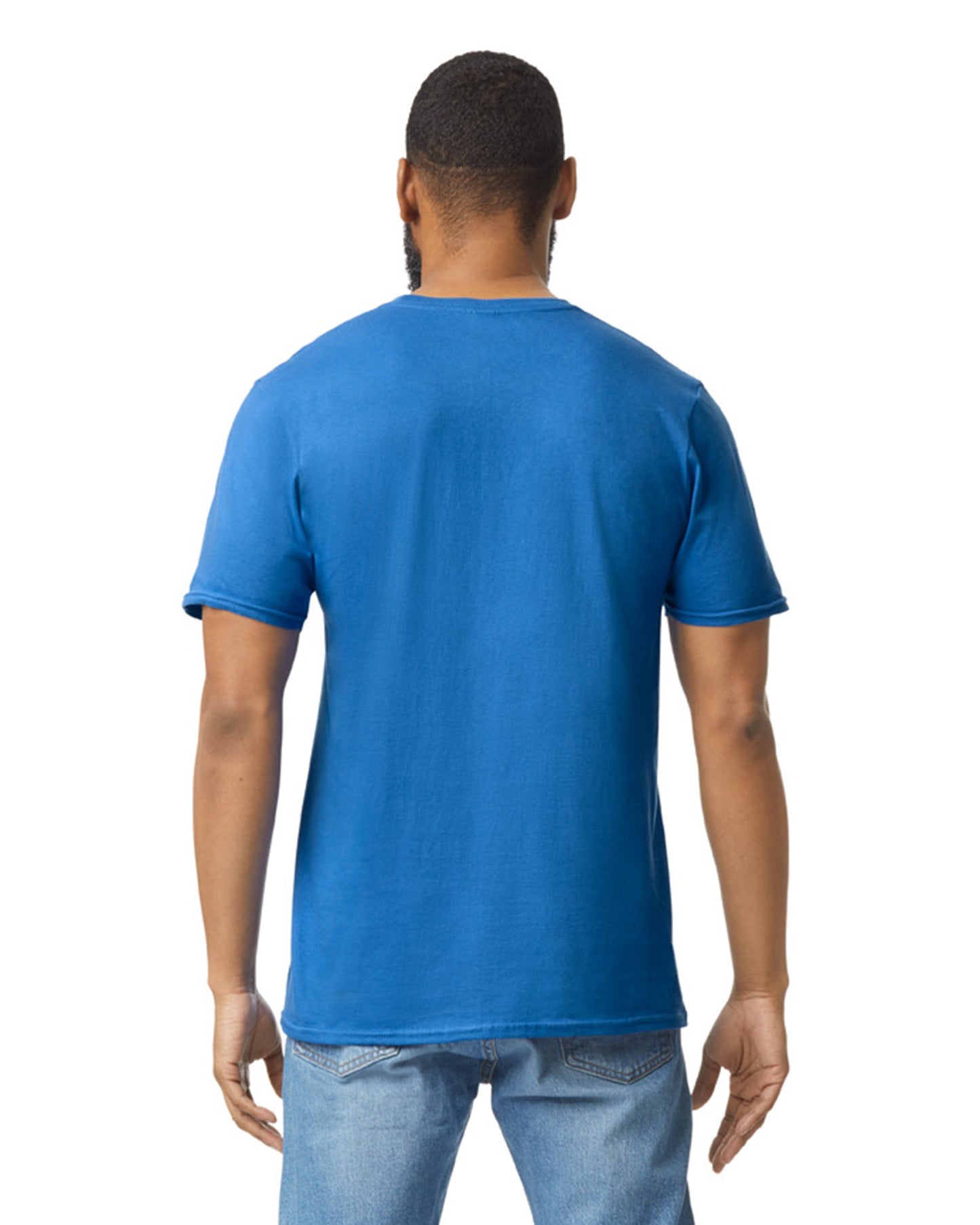 Small Royal Gildan 64000 