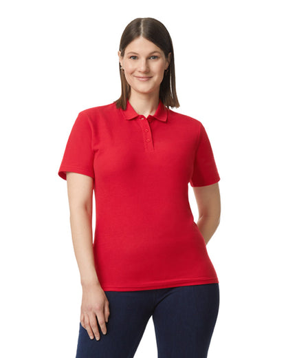 Women's Medium Red Gildan 64800L 