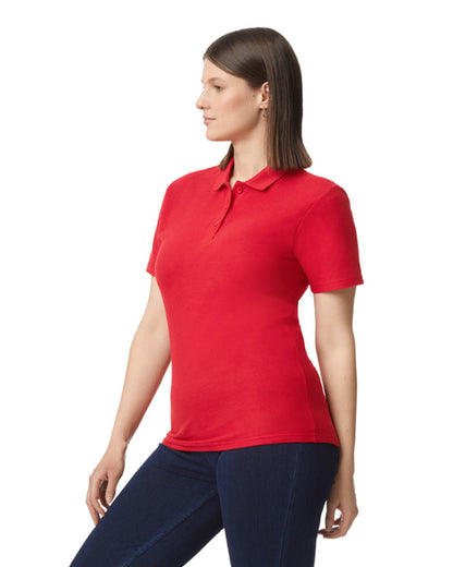 Women's Medium Red Gildan 64800L 