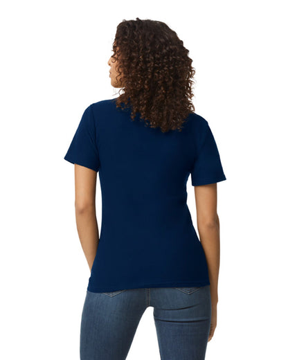 Women's X-Large Navy Gildan 64800L 