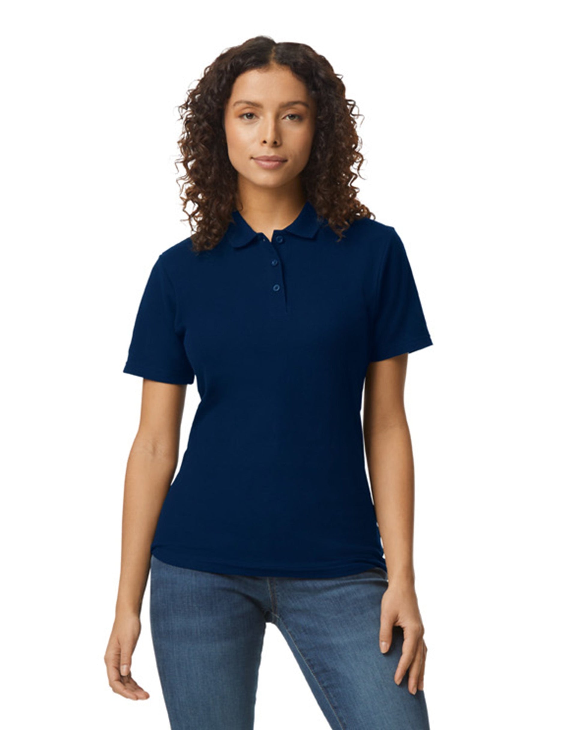 Women's X-Large Navy Gildan 64800L 