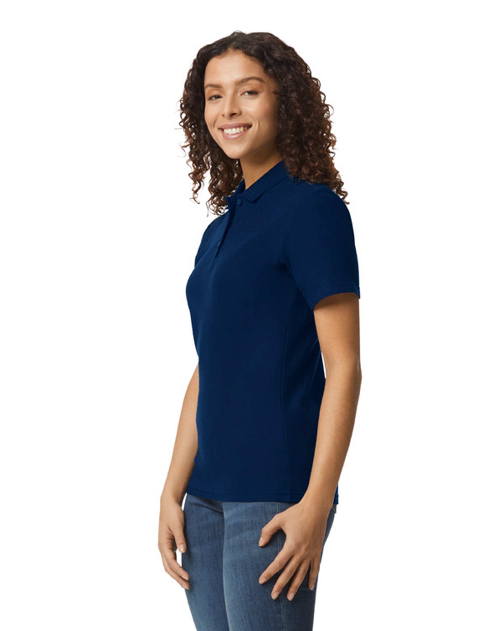 Women's X-Large Navy Gildan 64800L 