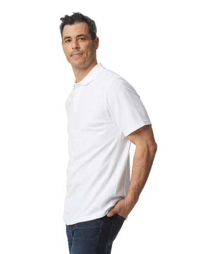 Large White Gildan 64800 