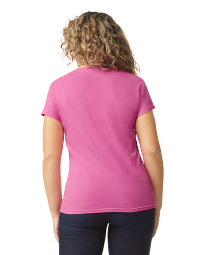 Women's Medium Azalea Gildan 64V00L 