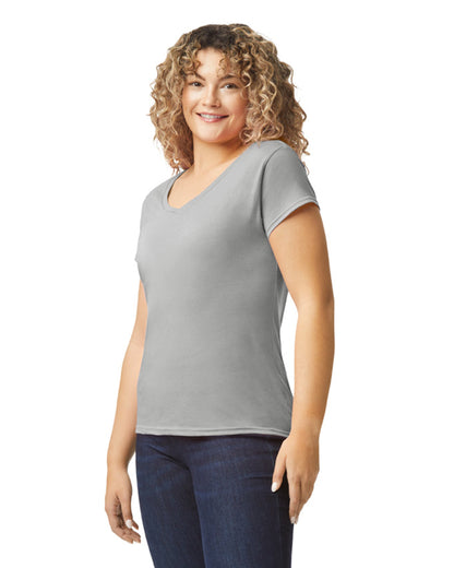 Women's X-Large Rs Sp Grey Gildan 64V00L 