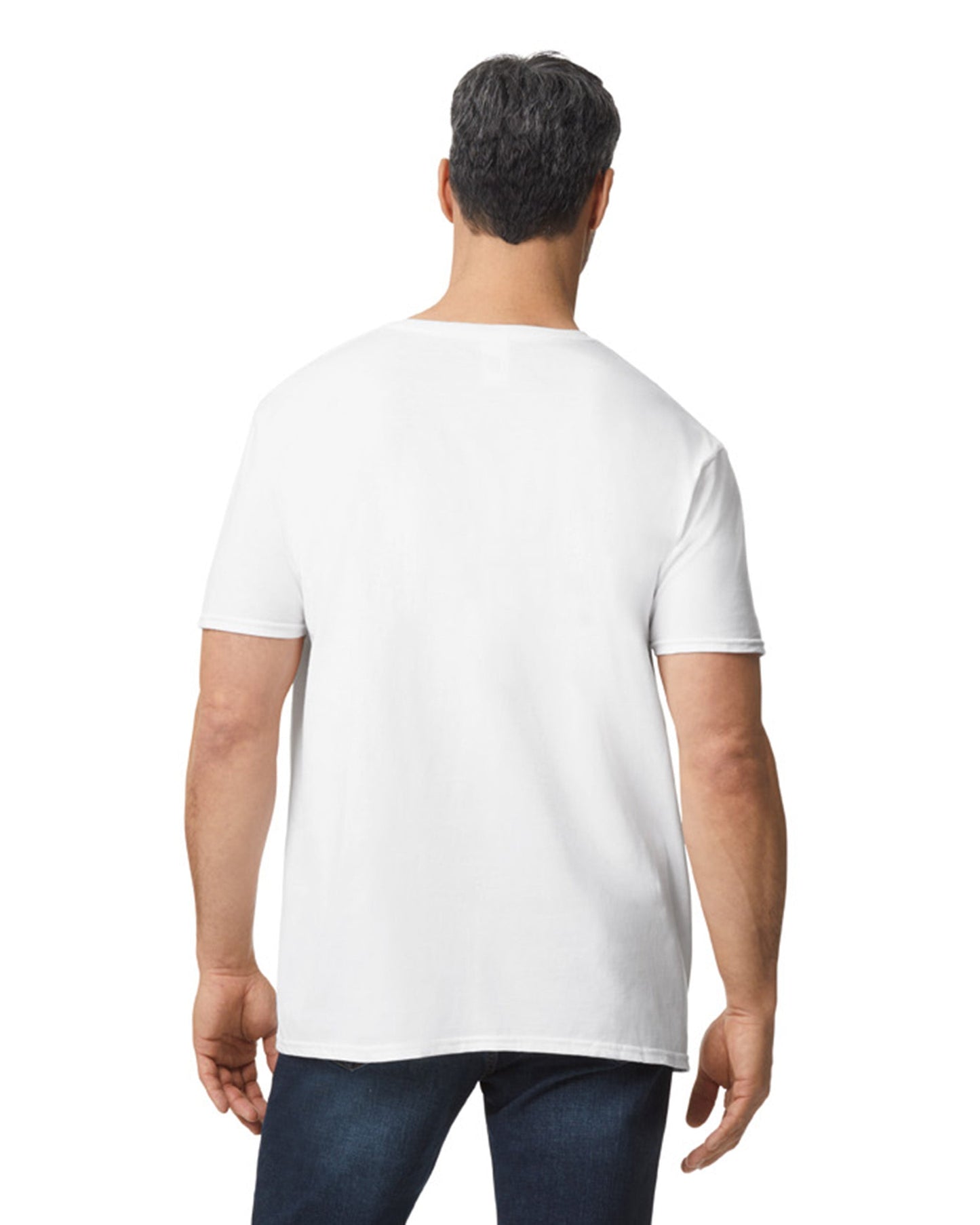 X-Large White Gildan 64V00 