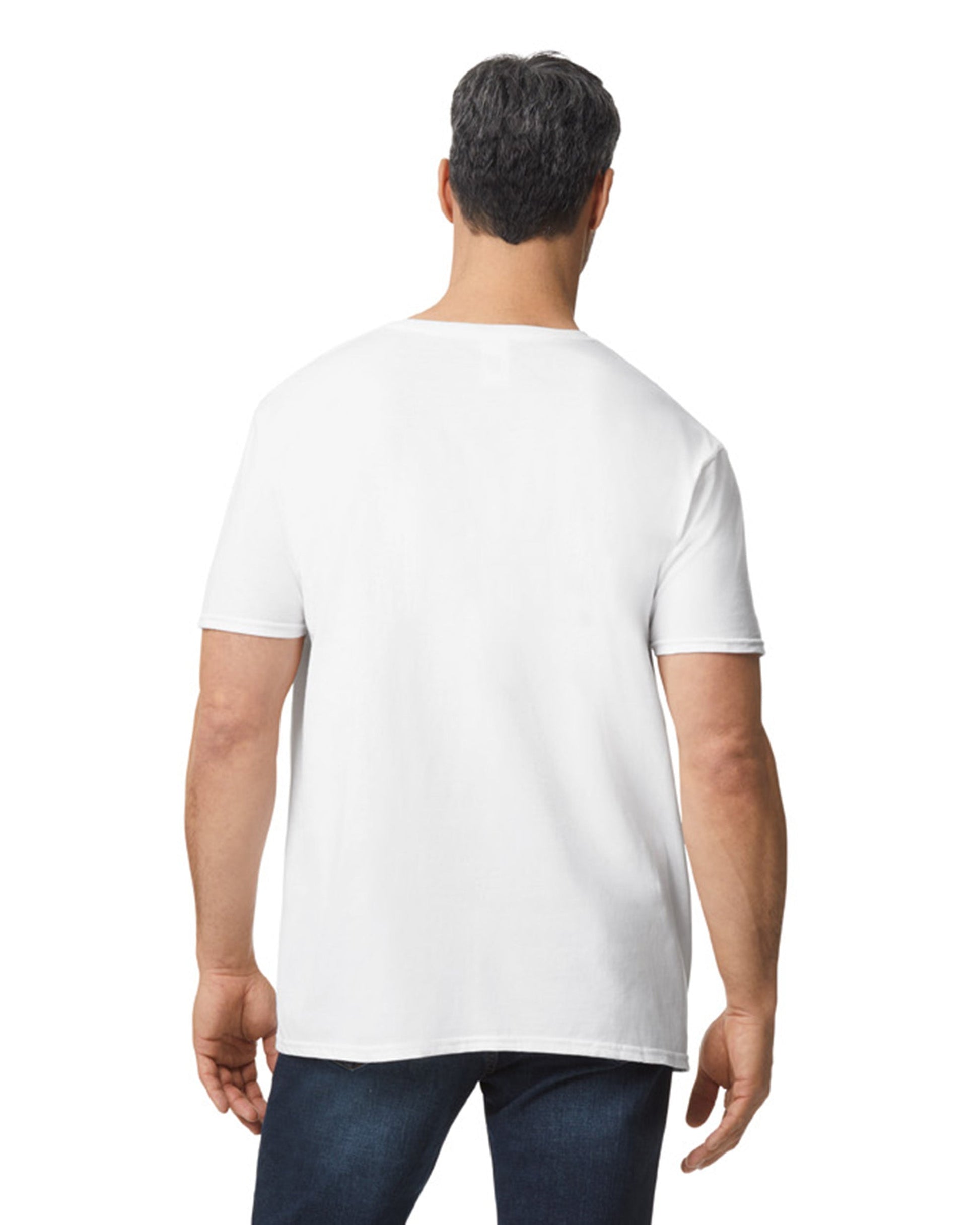 X-Large White Gildan 64V00 