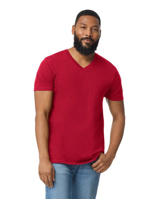 X-Large Cherry Red Gildan 64V00 