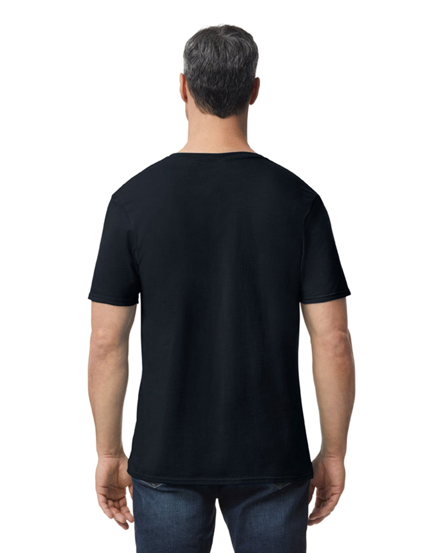 Medium Black Gildan 64V00 