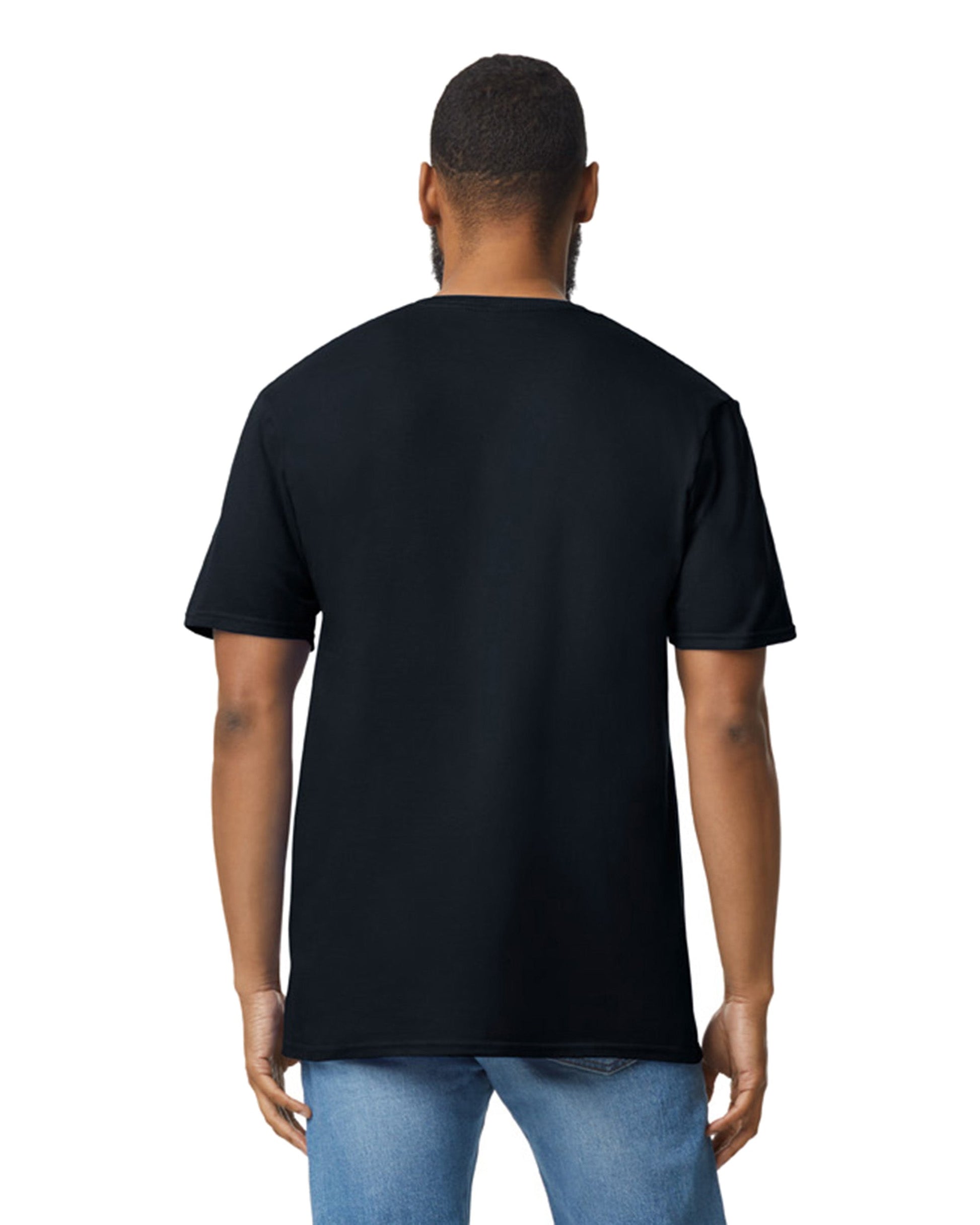 Medium Black Gildan 64V00 