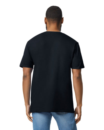 Medium Black Gildan 64V00 