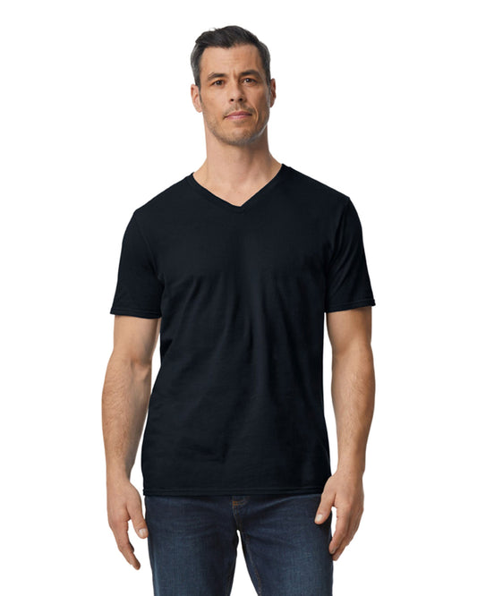Medium Black Gildan 64V00 