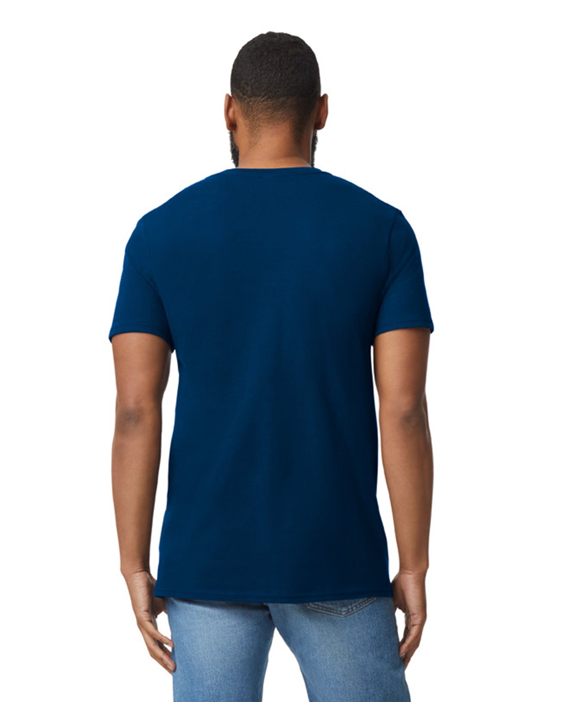 Medium Navy Gildan 64V00 