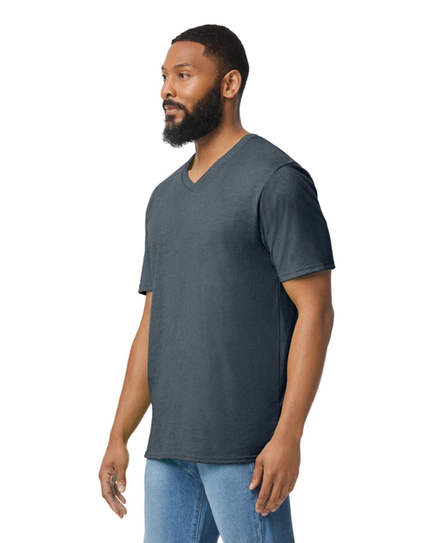 2X-Large Dark Heather Gildan 64V00 