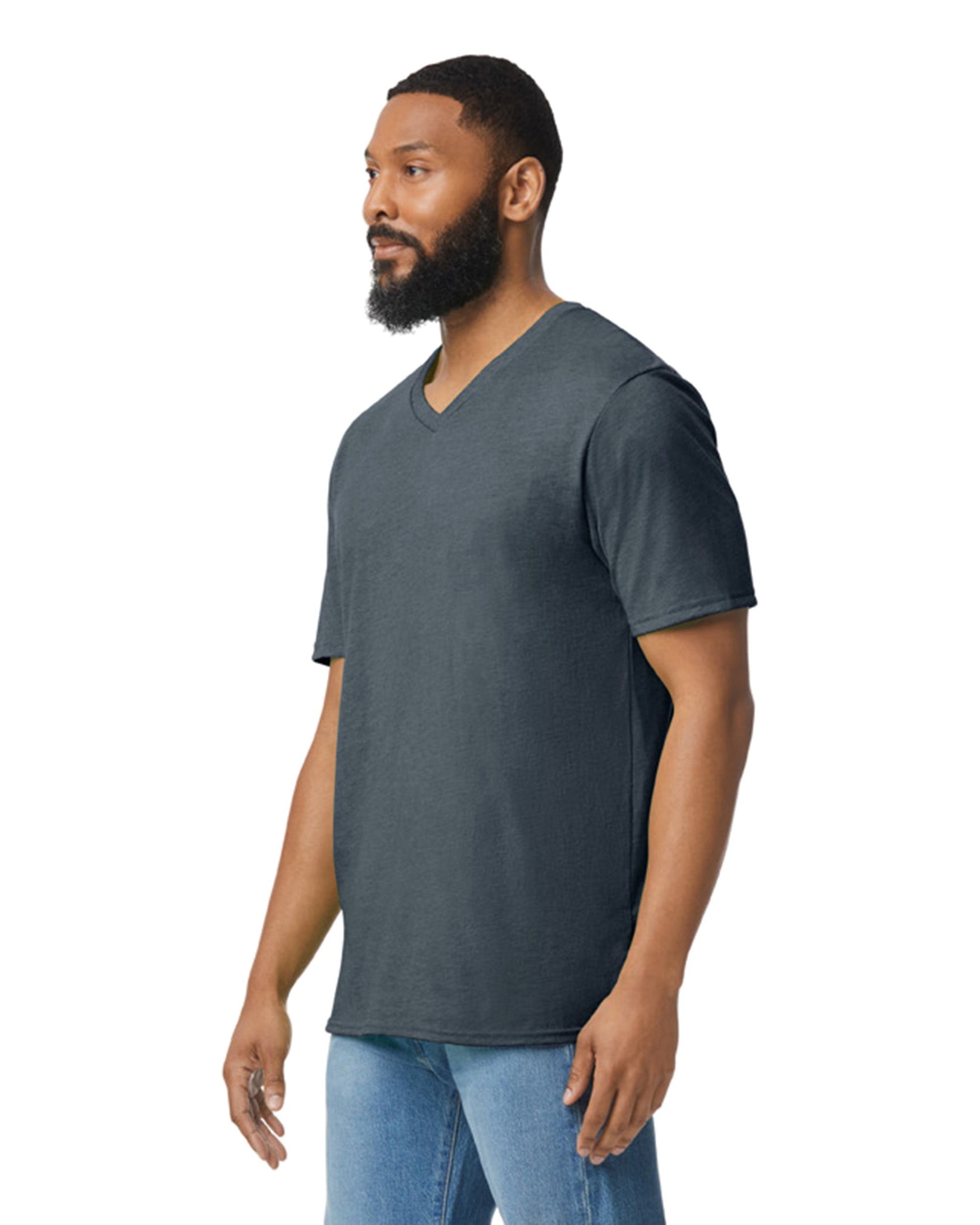 2X-Large Dark Heather Gildan 64V00 