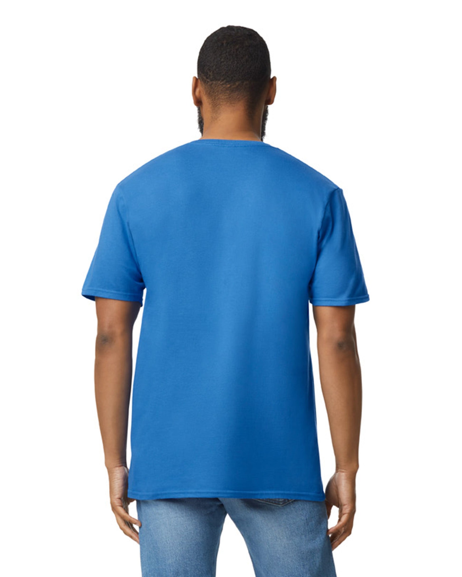 Medium Royal Gildan 64V00 