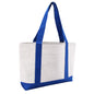 One Size White/Royal Liberty Bags 7002 