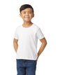 Youth Medium White Gildan 8000B 
