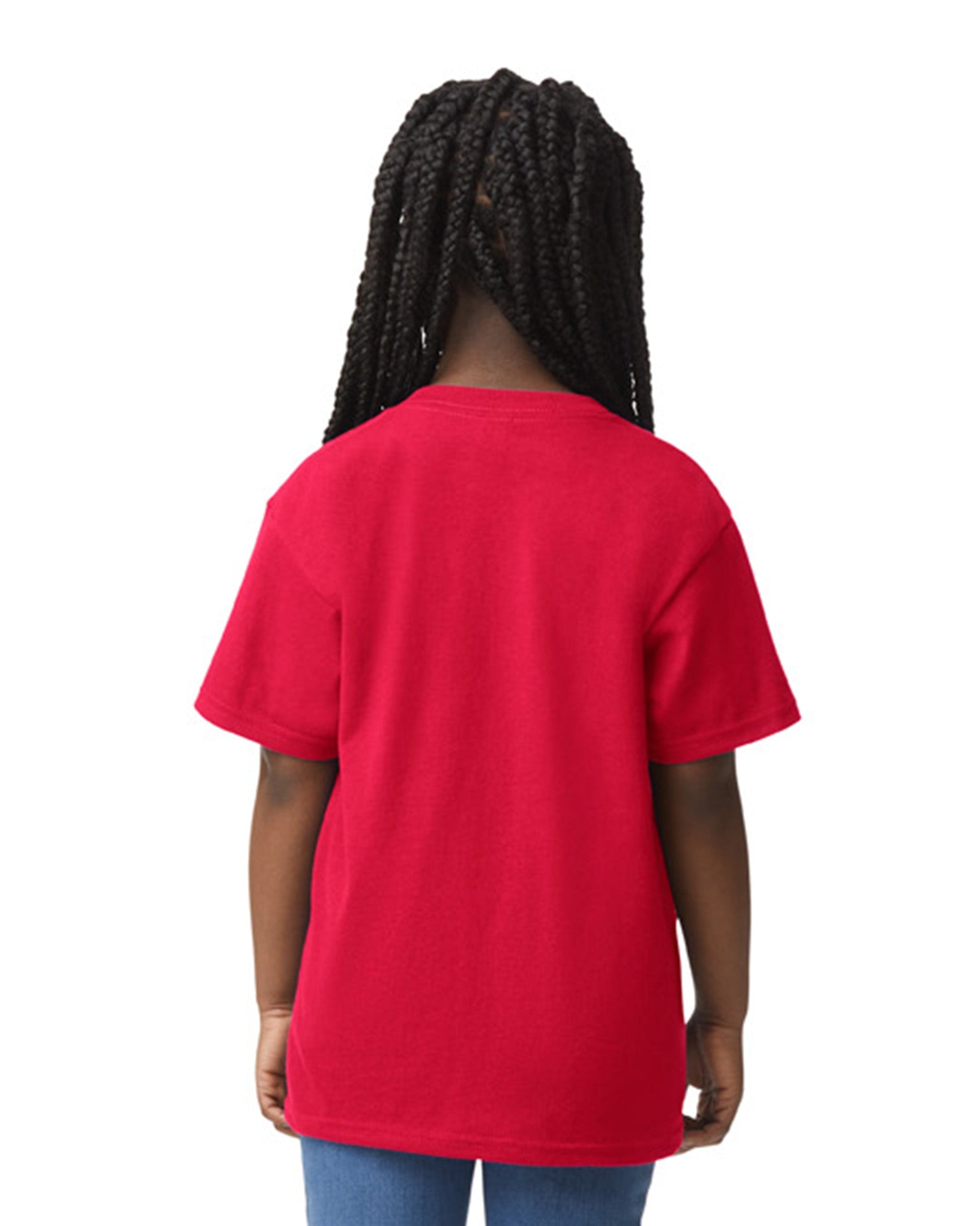 Youth X-Small Red Gildan 8000B 