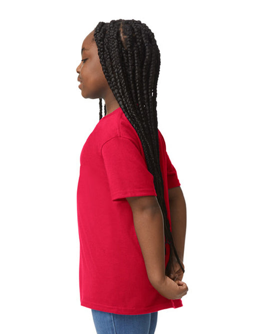 Youth X-Small Red Gildan 8000B 