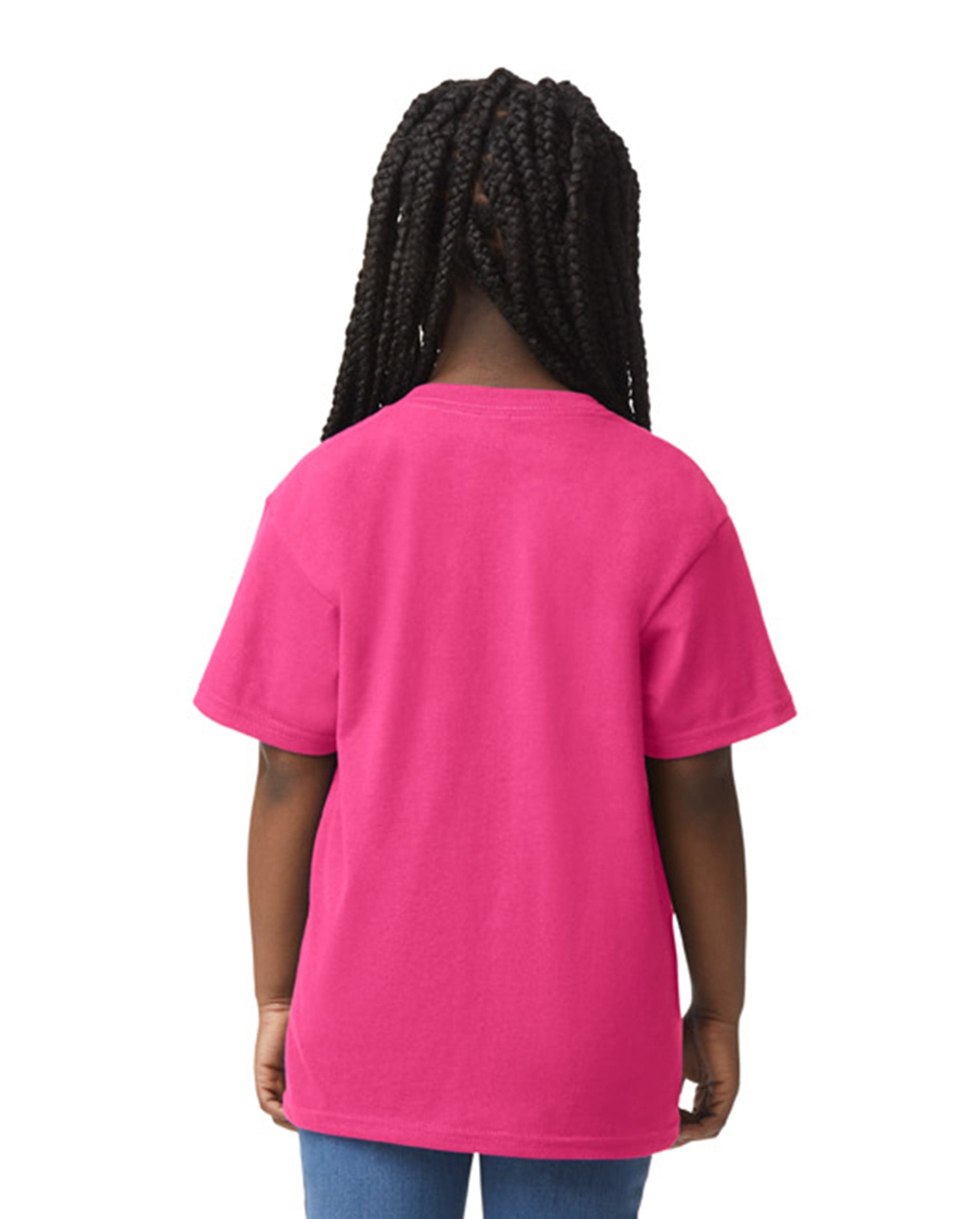 Youth Medium Heliconia Gildan 8000B 