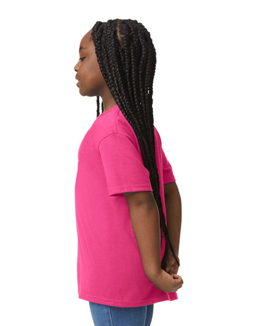 Youth Medium Heliconia Gildan 8000B 