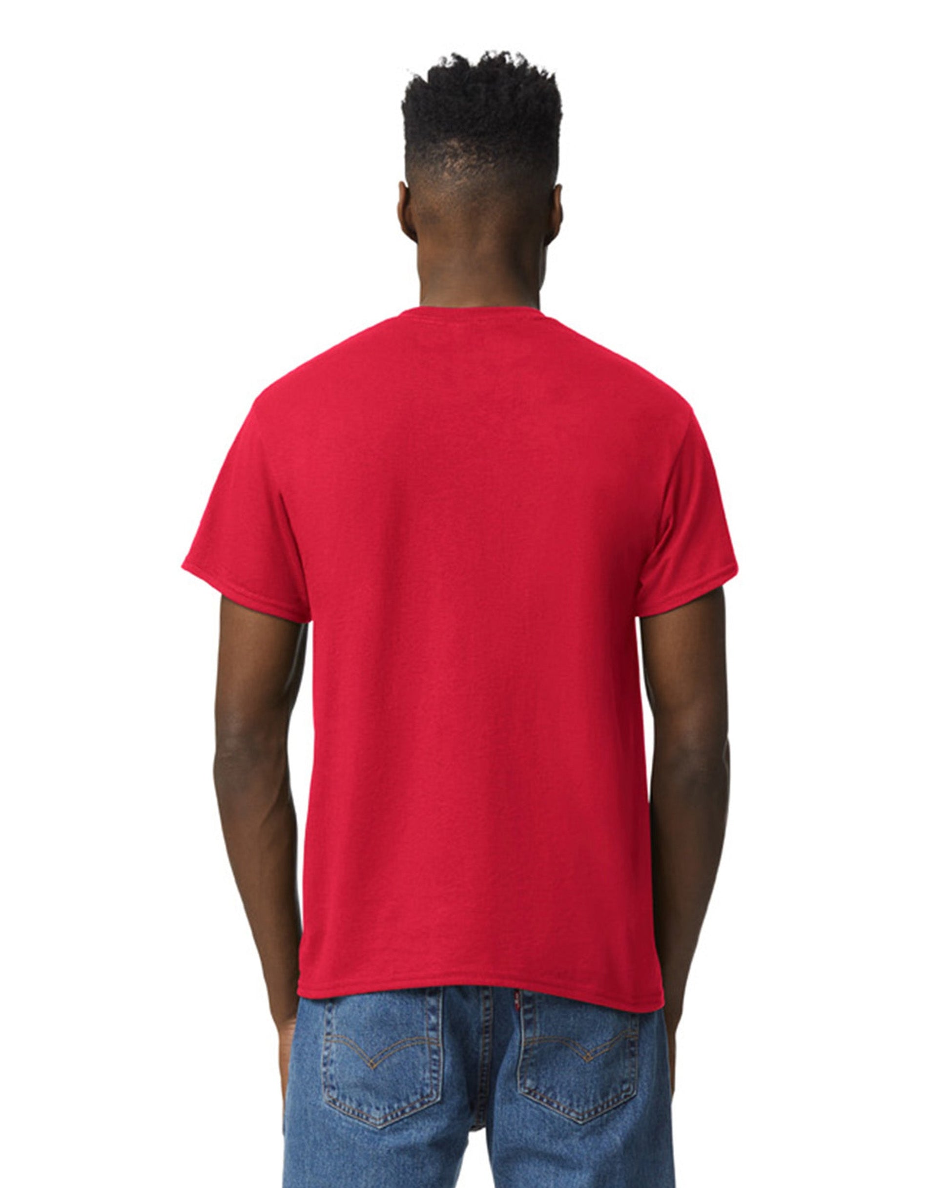 Medium Scarlet Red Gildan 8000 