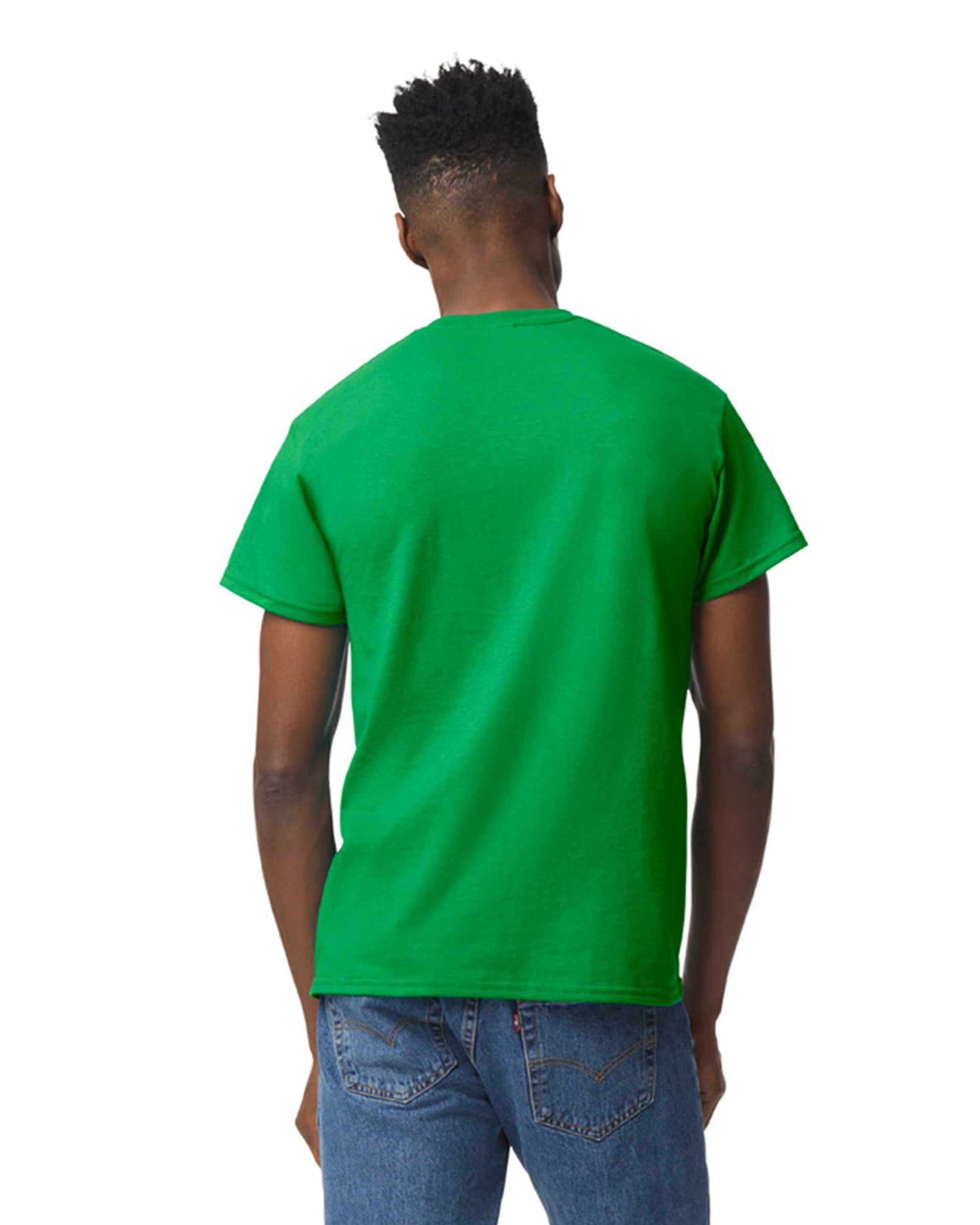 Medium Irish Green Gildan 8000 
