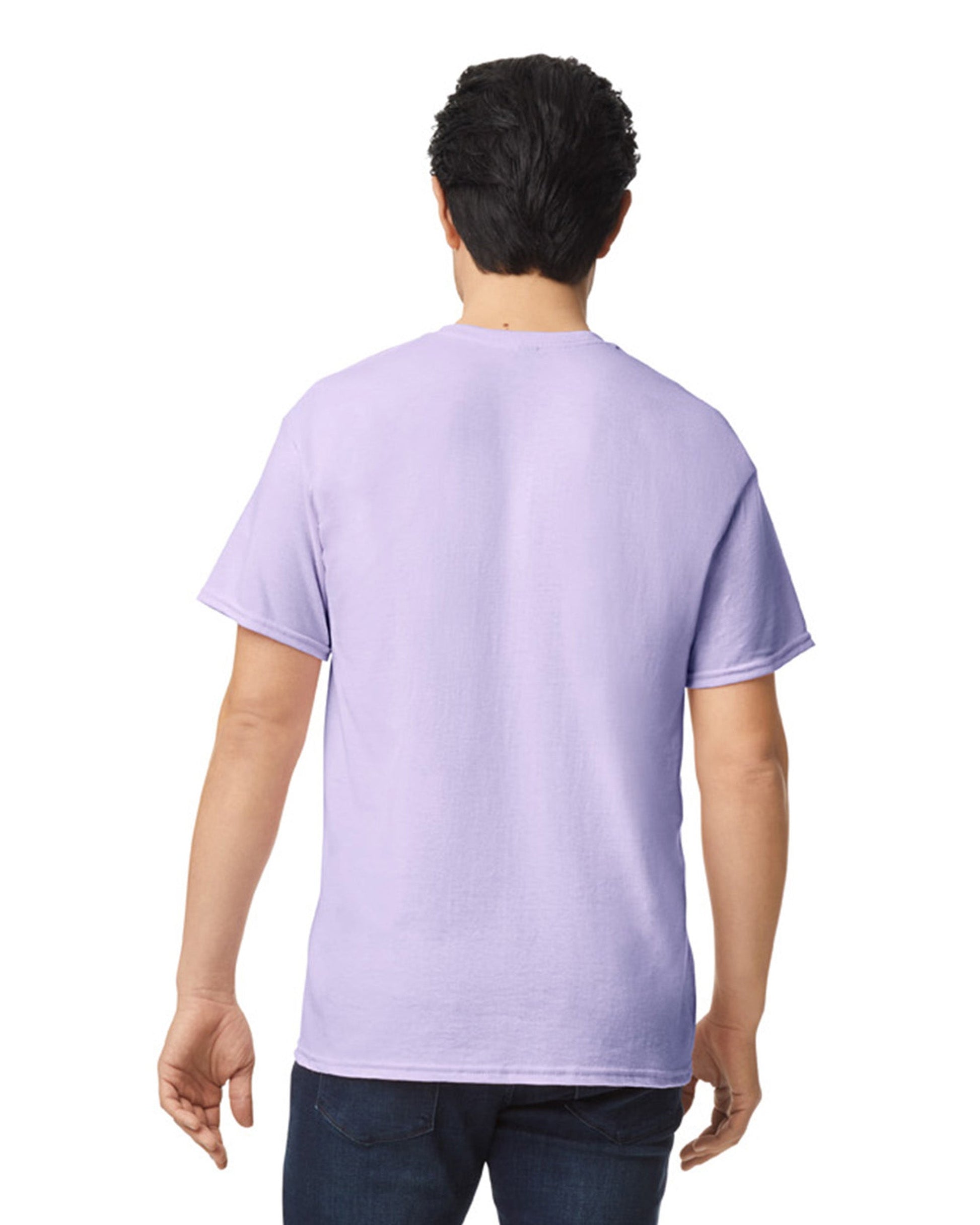 Large Orchid Gildan 8000 