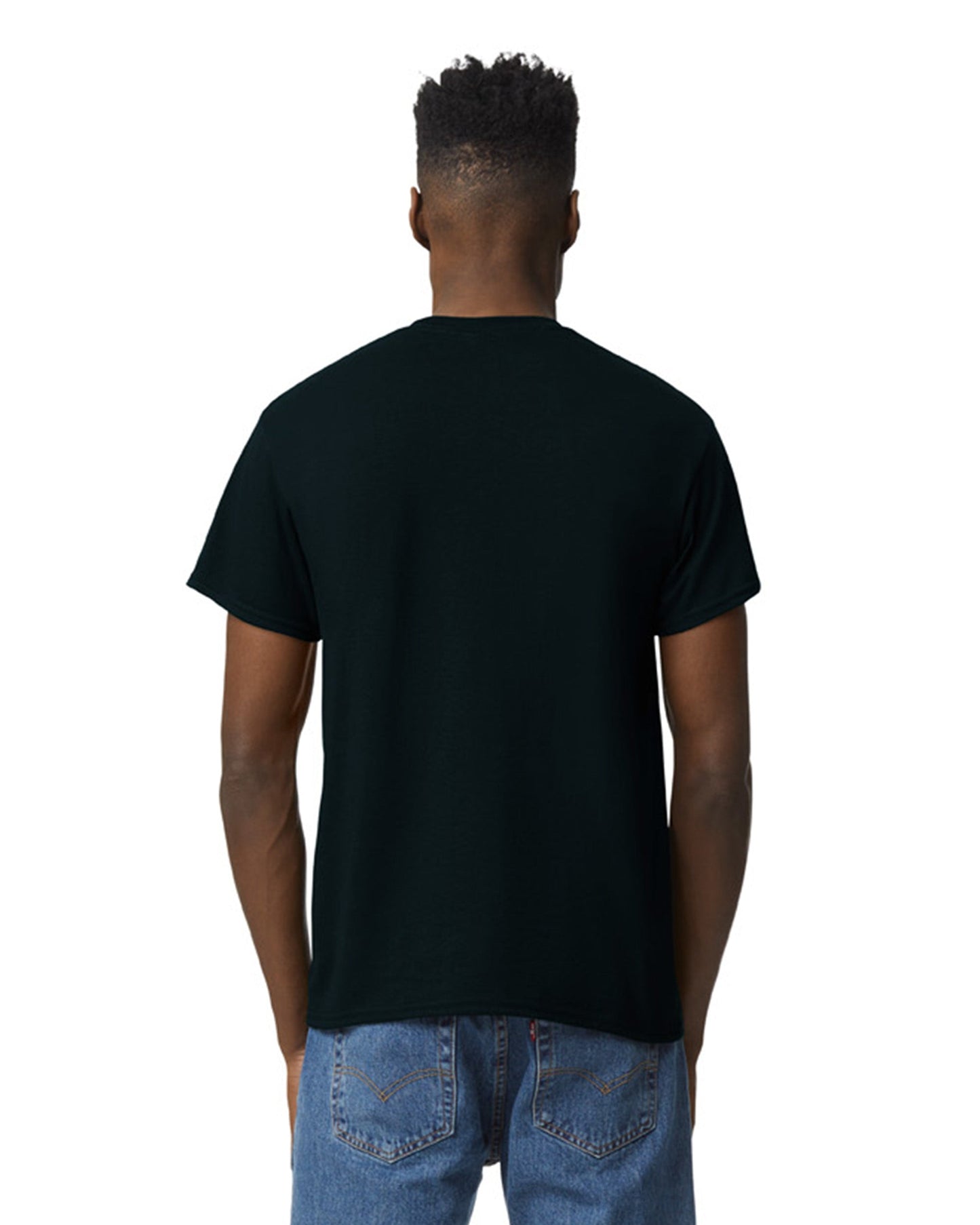 Large Black Gildan 8000 