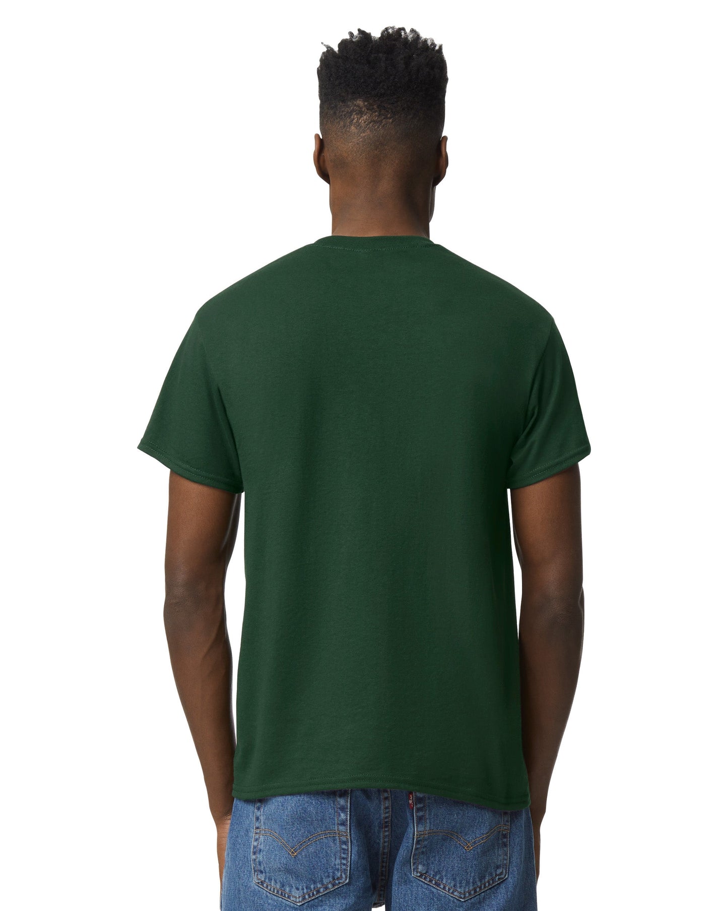 X-Large Dark Green Gildan 8000 