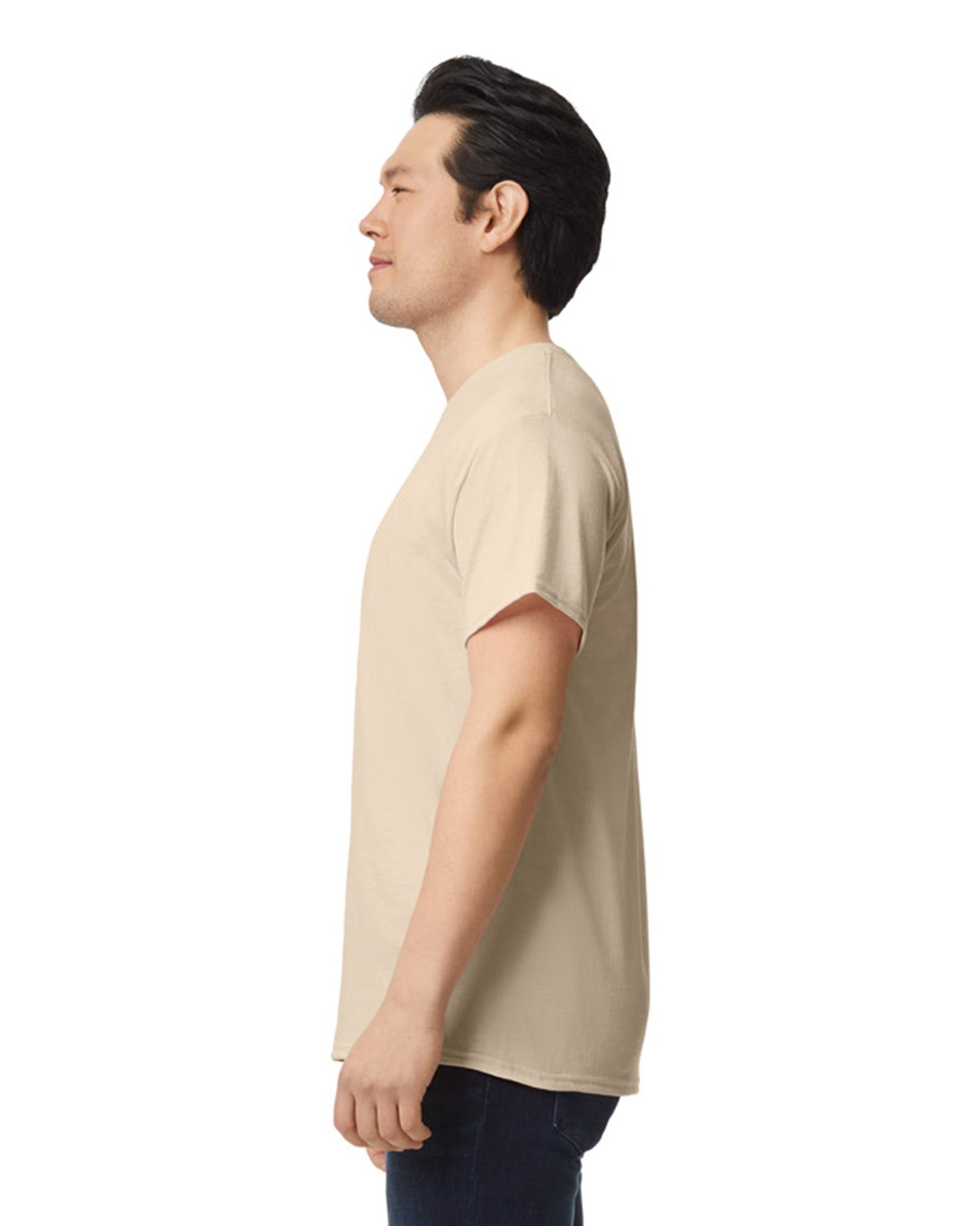 Large Sand Gildan 8000 