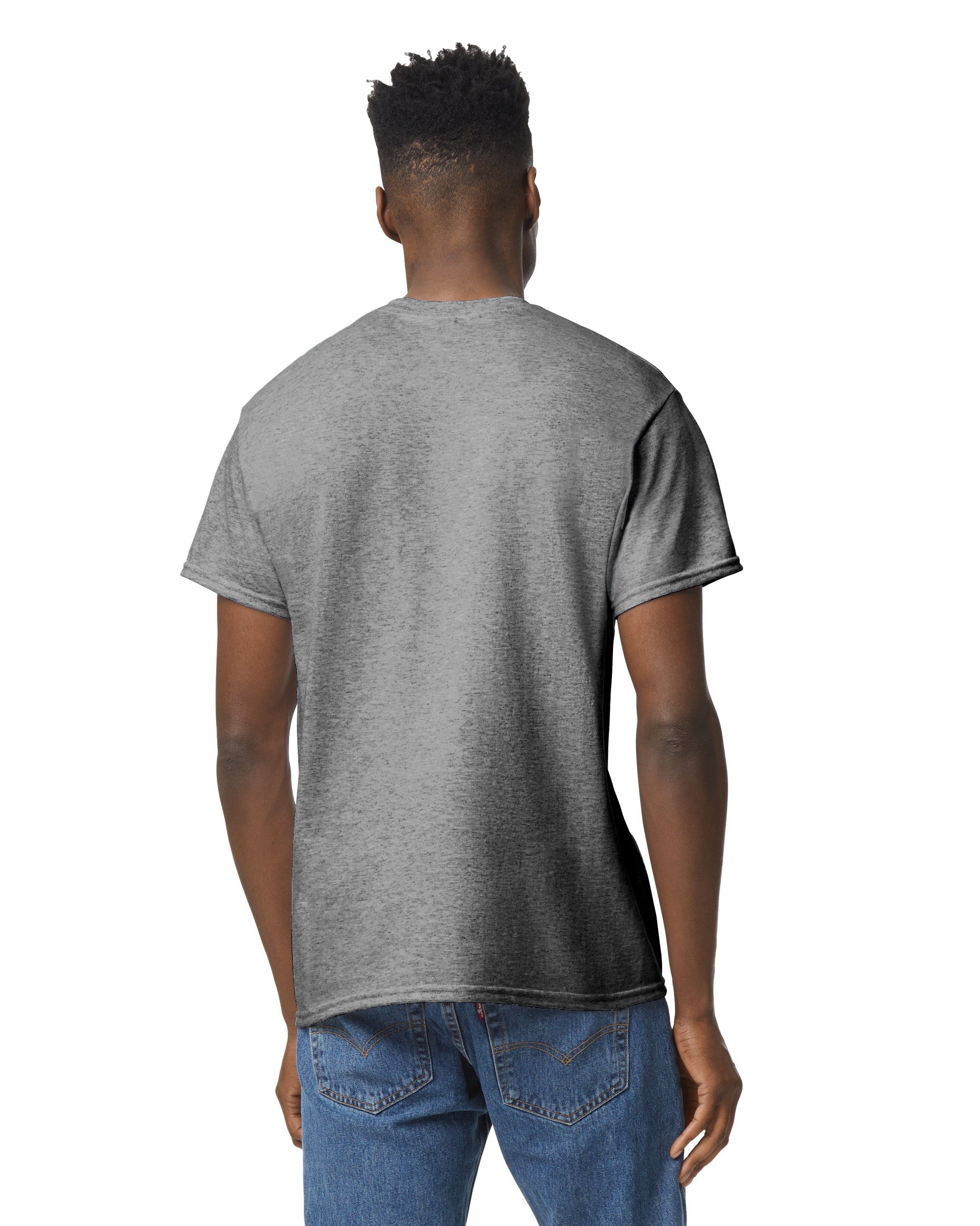 Gildan 8000 DryBlend® Adult T-Shirt (Graphite Heather) – Wearable ...