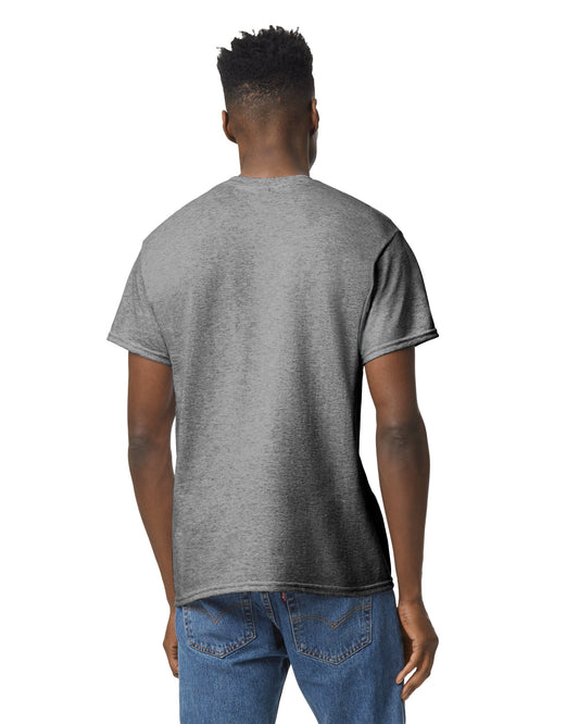 Medium Graphite Heather Gildan 8000 