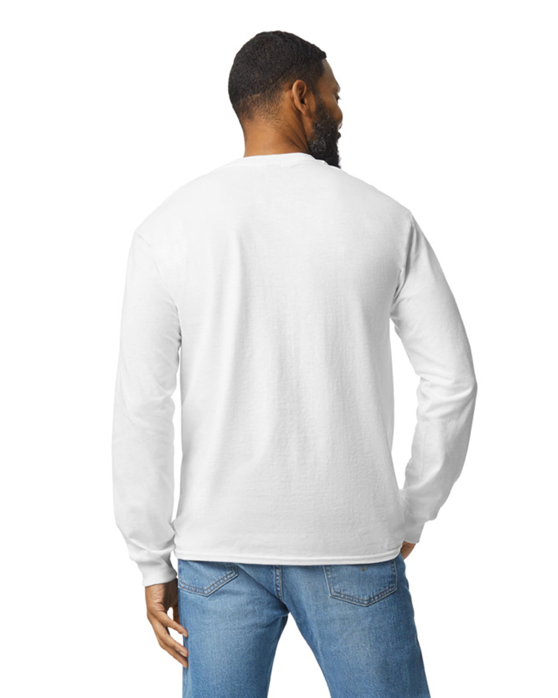 X-Large White Gildan 8400 